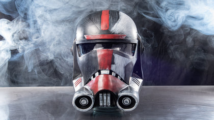 Star Wars Props - Featured is Bad Batch Hunter Helmet