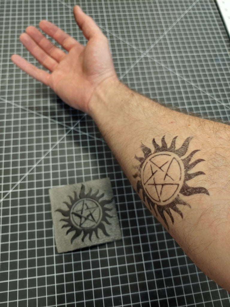 Supernatural Temporary Tattoo Sticker - OhMyTat