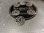 Supernatual Drink Trap Coaster Set - Wulfgar Weapons & Props