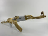 Joker AK-47 Gold Pearl Grips Rifle Prop