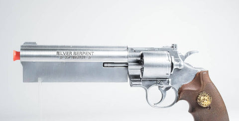 Silver Serpent Revolver Prop - Wulfgar Weapons & Props